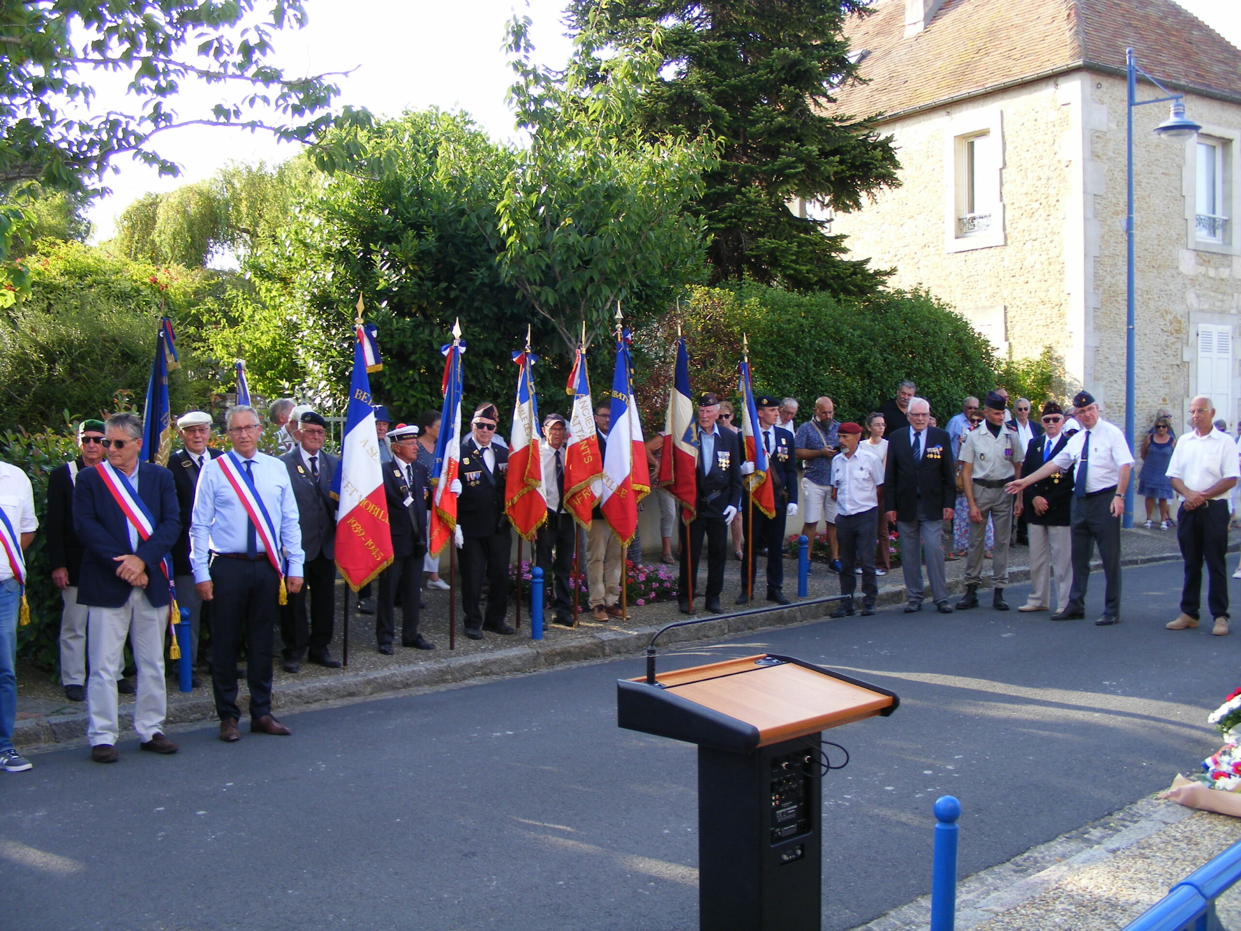 Commémoration du 79ème anniversaire de la Libération de nos villages