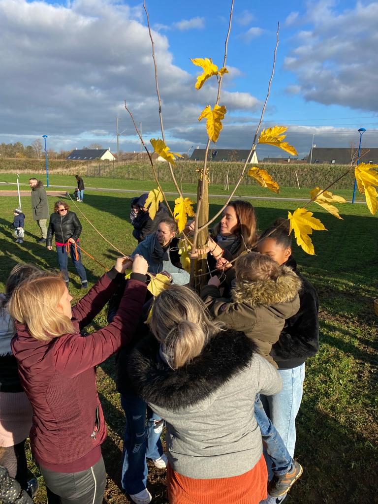 Plantation d’arbres pour les naissances 2021, 2022, 2023